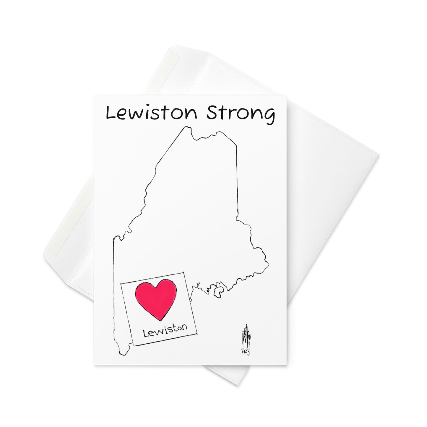 Lewiston Strong Notecard