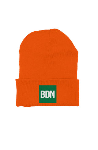 Blaze Orange BDN Beanie