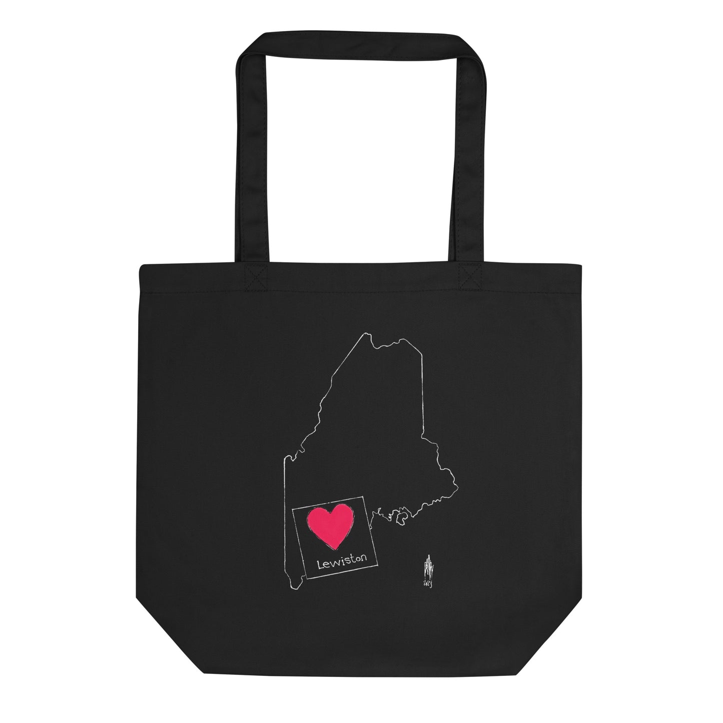 Lewiston Eco Tote Bag Double Sided