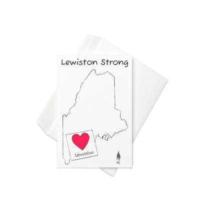 Lewiston Strong Notecard