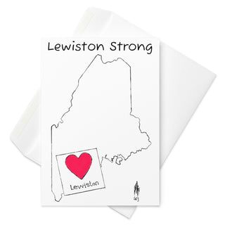 Lewiston Strong Notecard