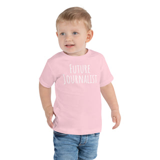 Future Journalist Toddler Short Sleeve Tee