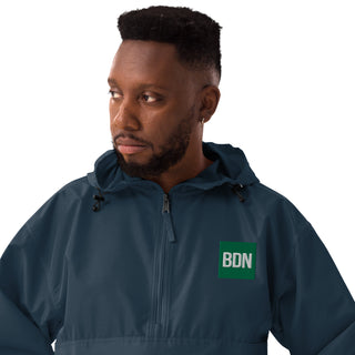 BDN Logo Embroidered Champion Packable Jacket