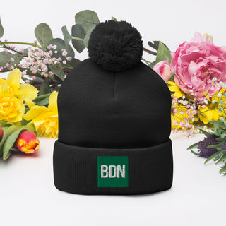 BDN Logo Pom-Pom Beanie